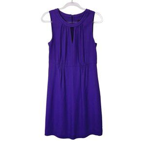 NEW J Crew Purple Sheath Dress Womens Size 8 Career Cocktail‎
